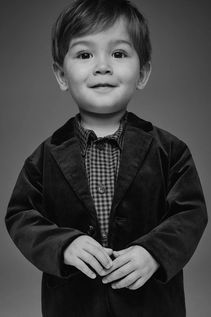 H&M 2-piece dressy velvet set